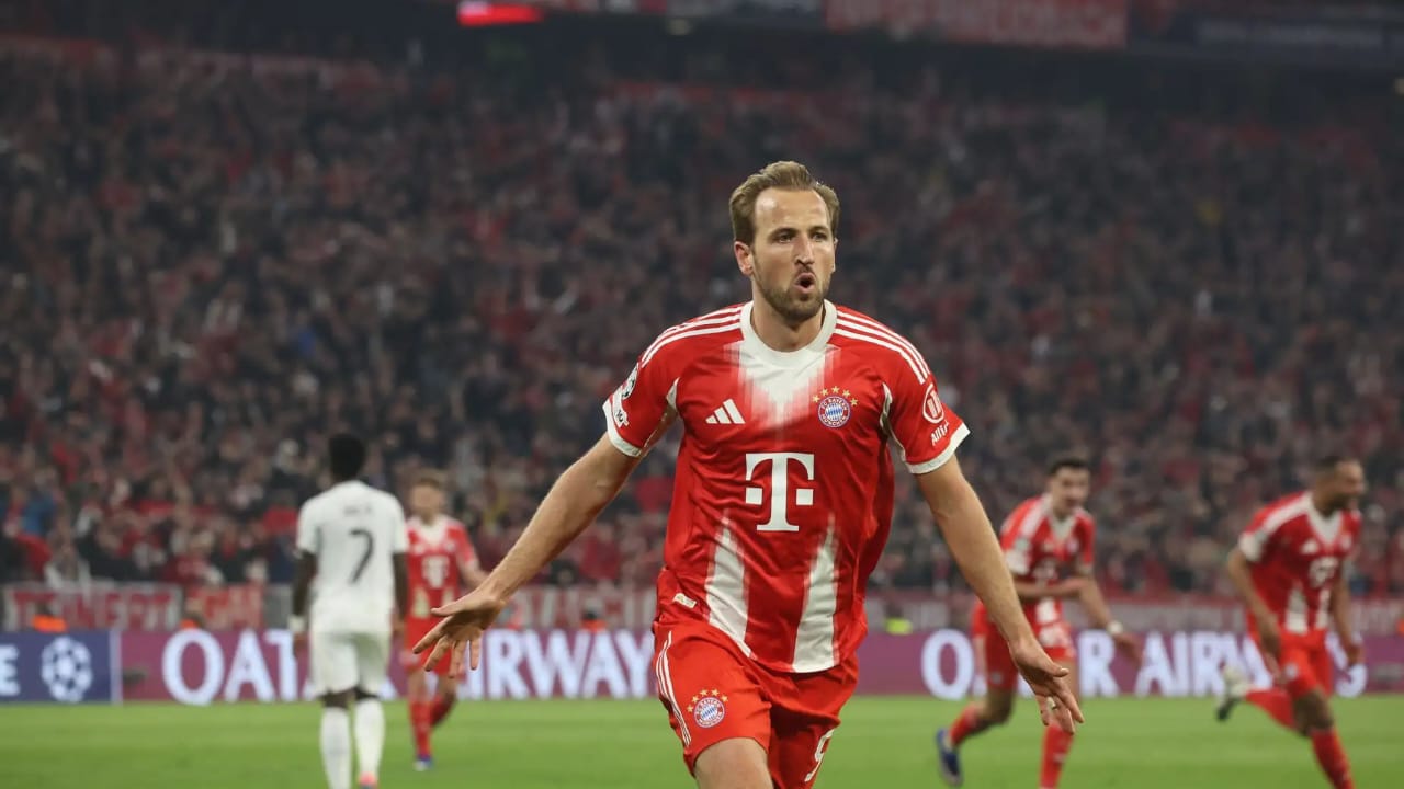 في تاريخ أوروبا.. هاري كين صاحب أطول عقد مع شباك ريال مدريد