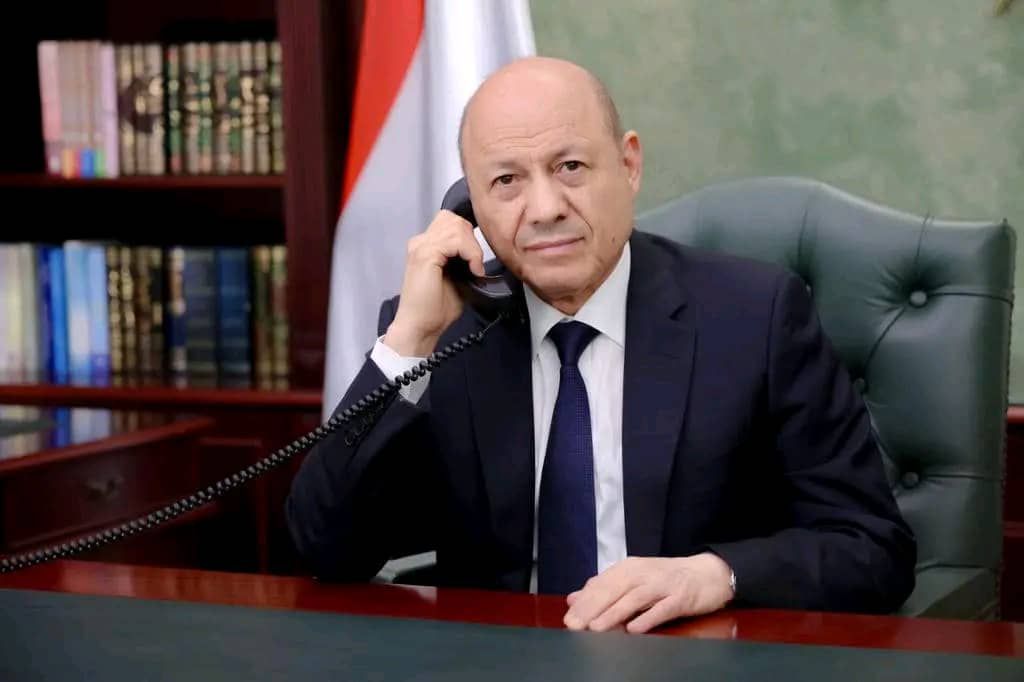 الرئيس العليمي يطلع من طارق صالح على آثار المنخفض الجوي في المديريات الغربية