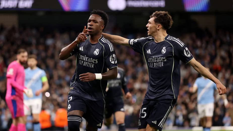 في ليلة فينيسيوس.. ريال مدريد يحبط مانشستر سيتي بمعقله ويؤمن تأهله لربع النهائي